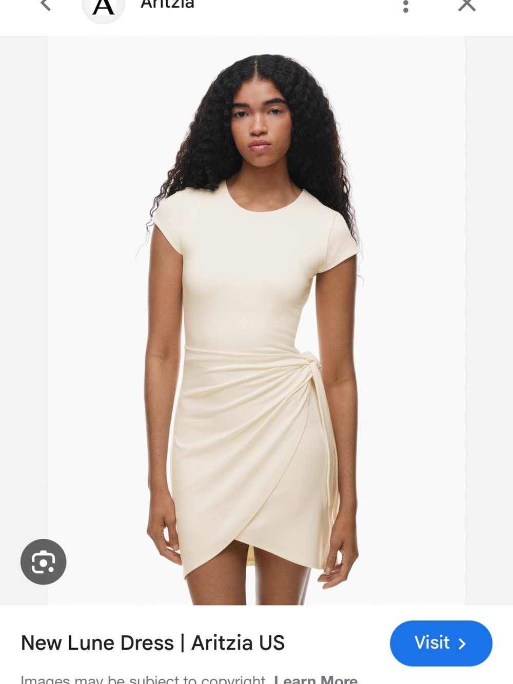 Aritzia wrap dress